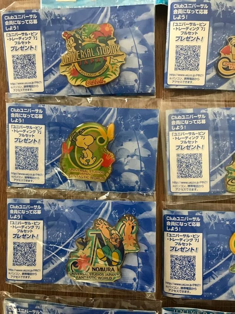 Amazon | ユニバーサルスタジオジャパン USJ 7周年 ピンバッジ 全10種 Amazon | ユニバーサルスタジオジャパン USJ 7周年 ピンバッジ 全10種