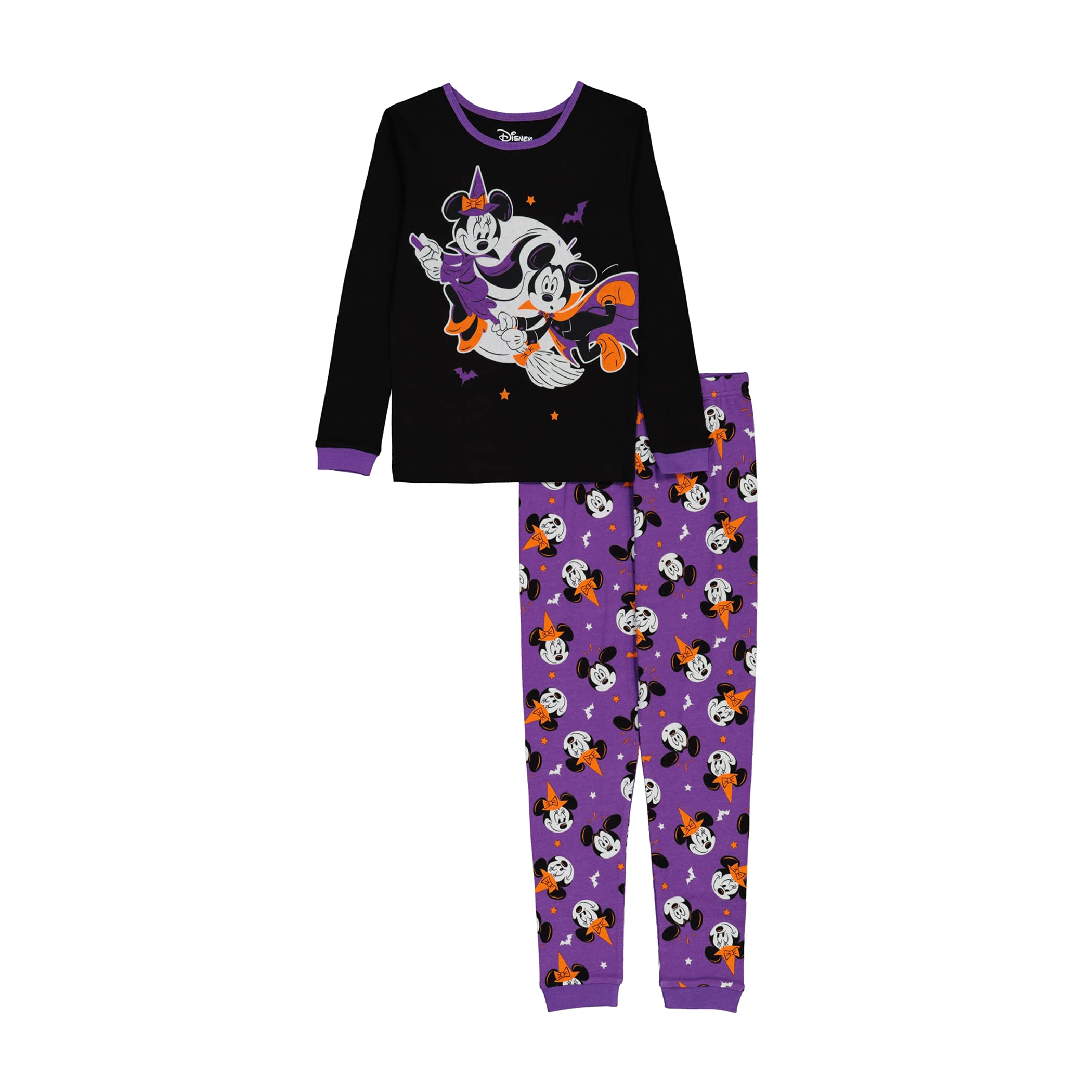 girls Girls' 2-piece Snug Fit Long Sleeve Long Pant Cotton Pajama Sets