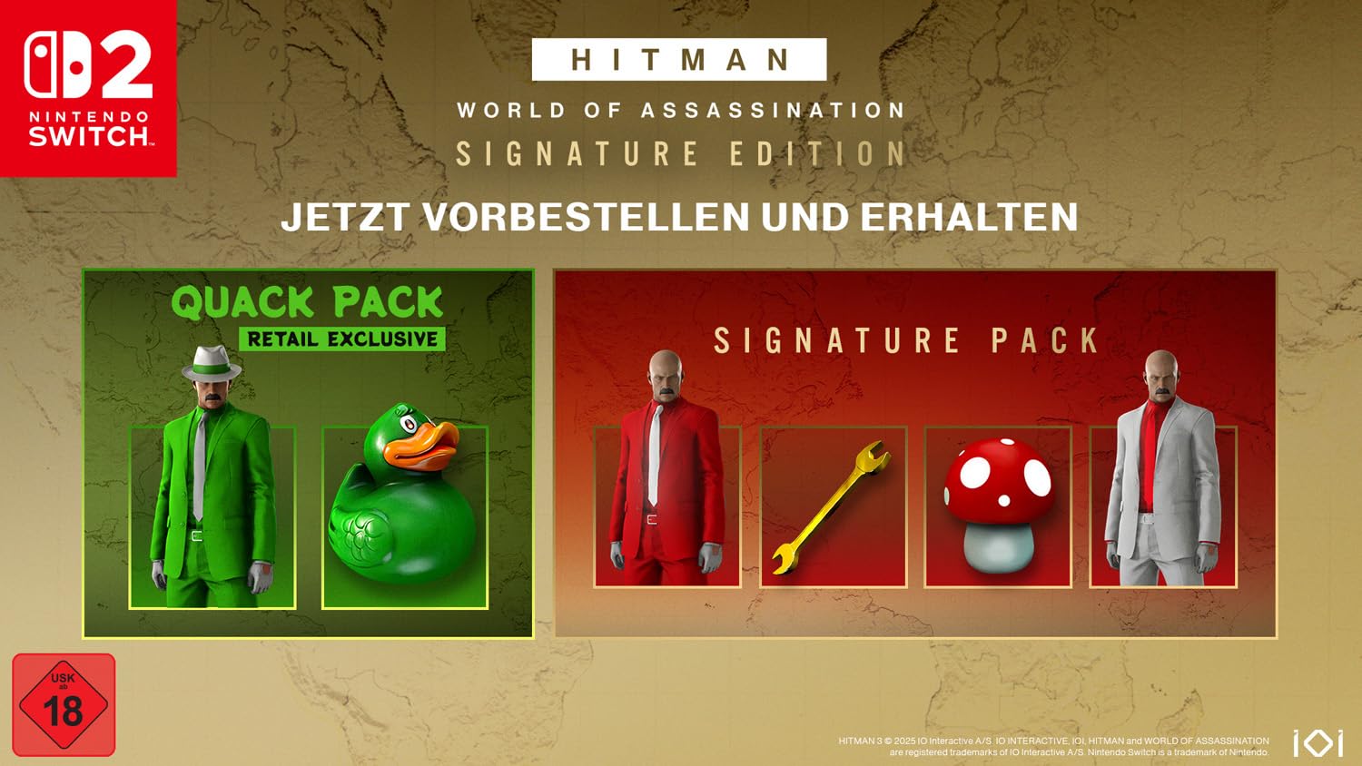 HITMAN World of Assassination - Signature Edition (Switch 2)