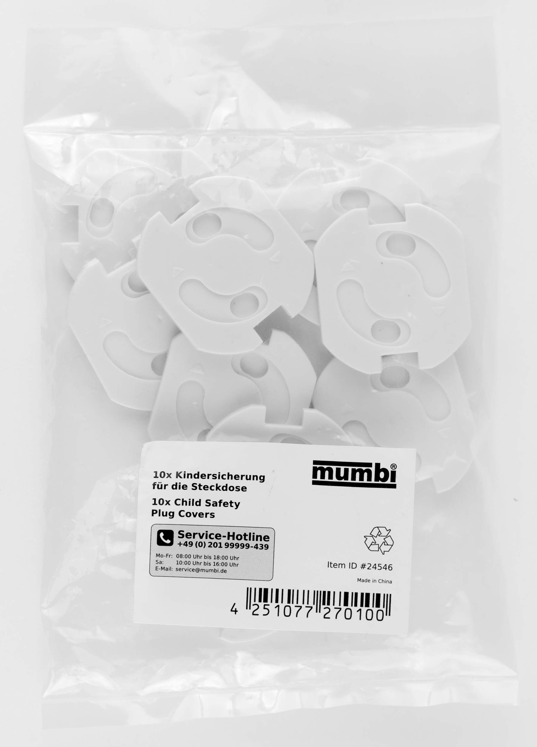 Lot De 10 Cache-prises Pour Enfants Avec Mécanisme Rotatif, Sécurité