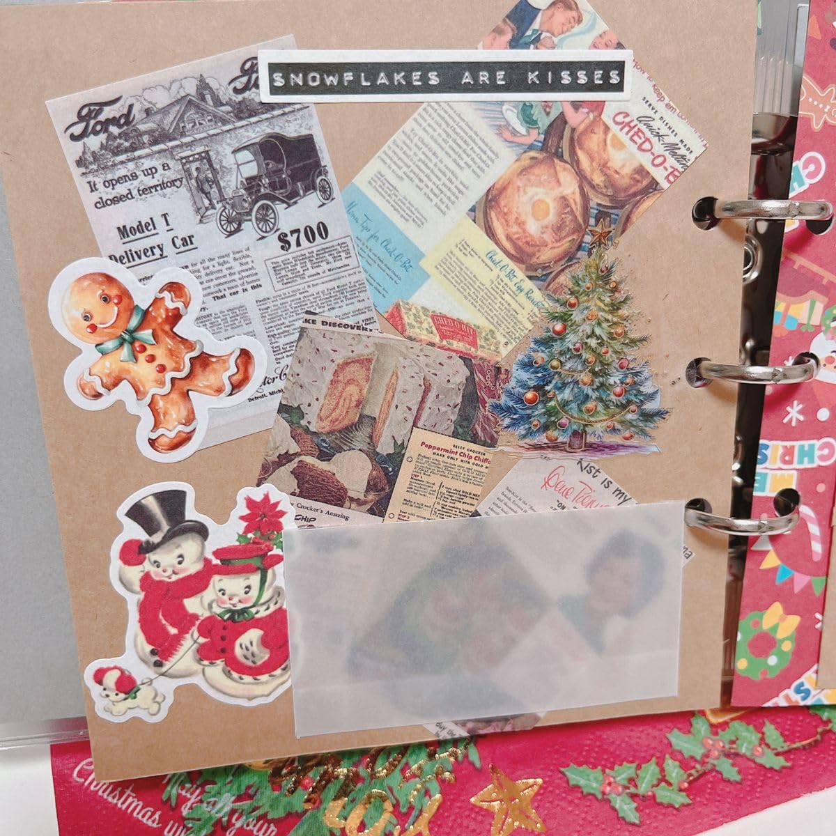 Amazon.co.jp: クリスマス限定おすそ分けファイルバインダー海外メモ  