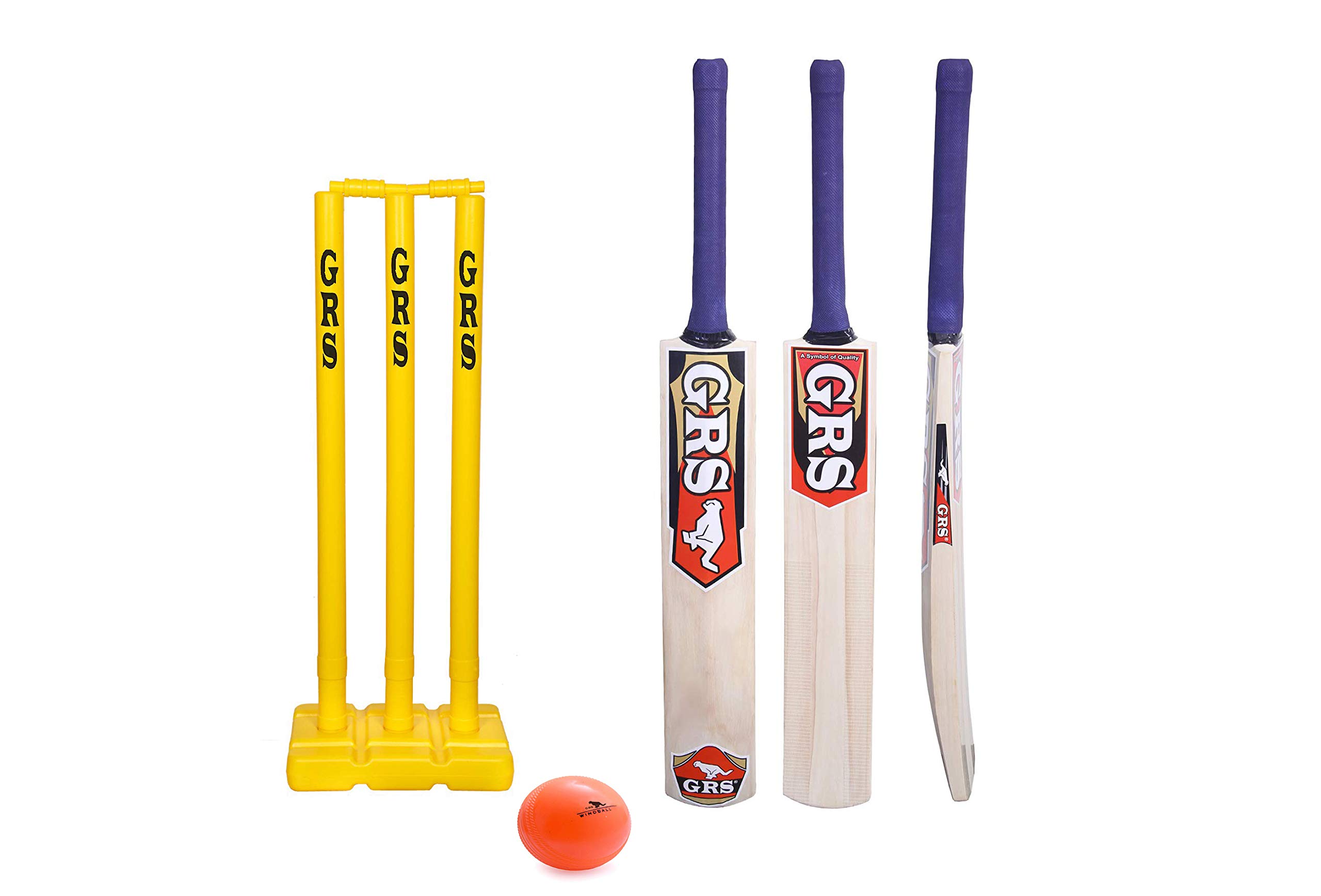 GRS® Pro Cricket Combo Age 15+ (Wooden Selected Willow Bat, Heavy Plastic Wicket Set & 1 Wind Ball) Personal Use and Gifting Combo (B091B3LR2X) Amazon Price History, Amazon Price Tracker