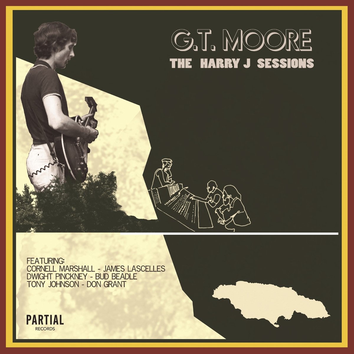 G.t. Moore Harry J Sessions CD NEW