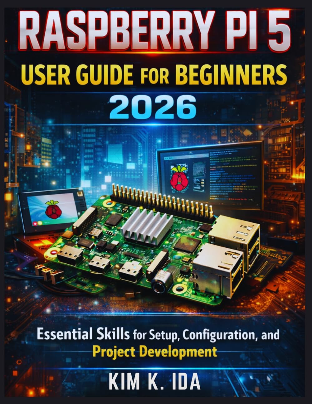 RASPBERRY PI 5 USER GUIDE FOR BEGINNERS 2026: Essential Skills for Setup, Configuration, and Project Development