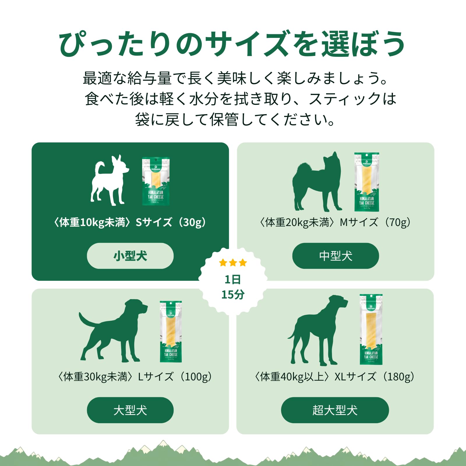 Amazon.co.jp: GoDoggy ヒマラヤ産ヤクチーズスティック 無添加 ハード