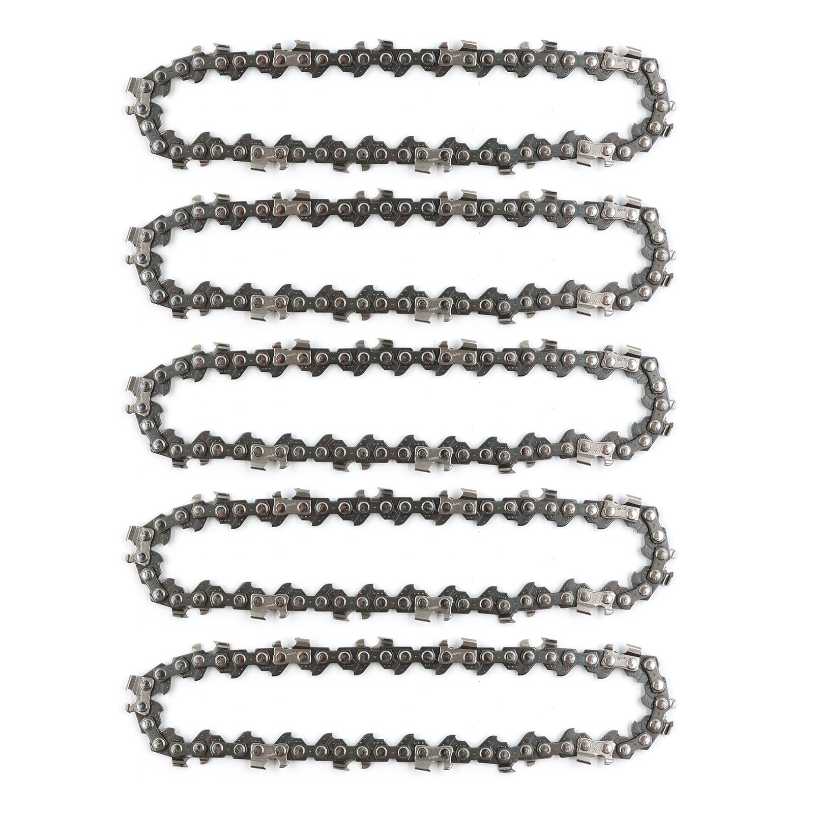 Wealsun 4in Mini Chainsaw Chain Pack of 5