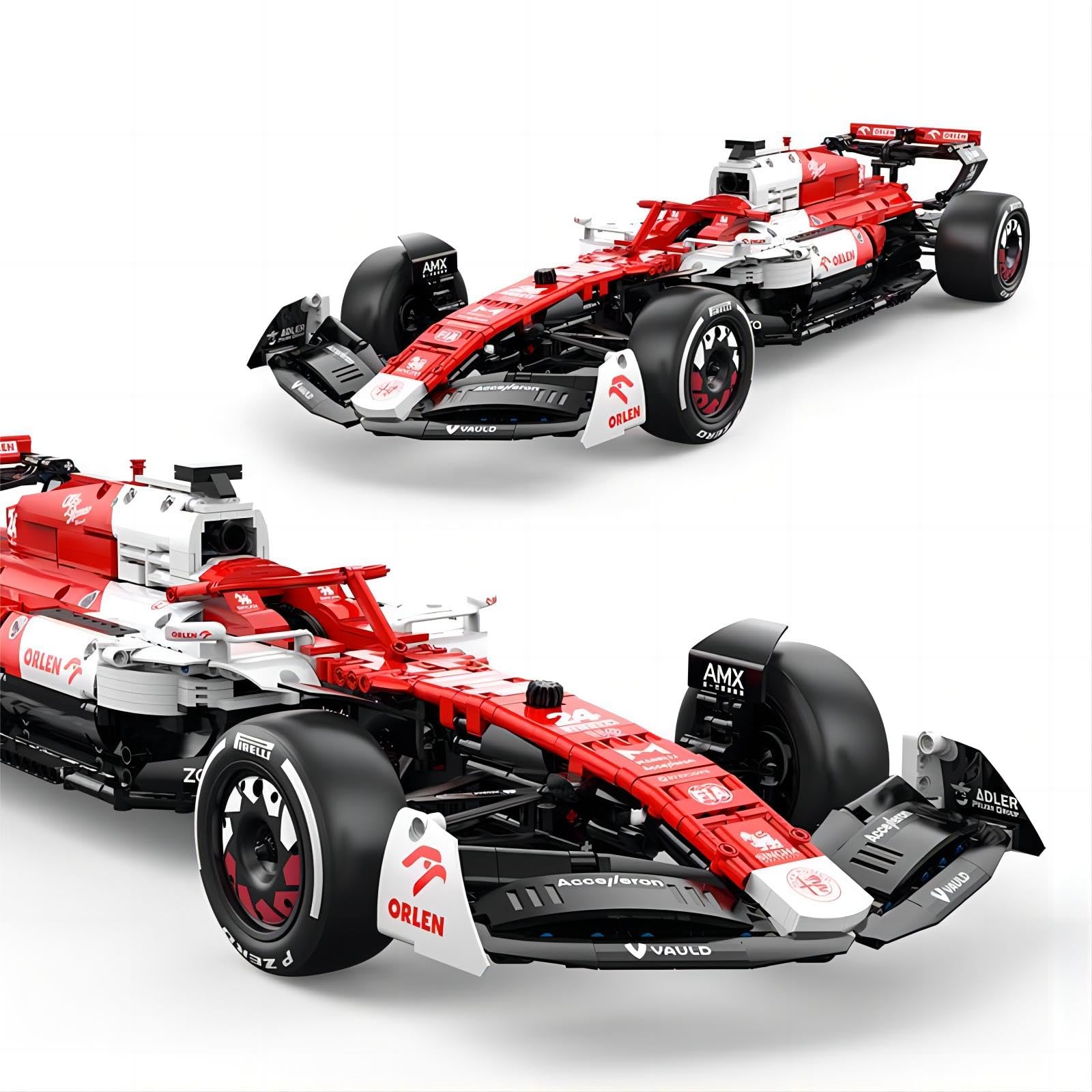 RASTAR 94400 1/8 Alfa Remeo F1 Building Bricks with Remote