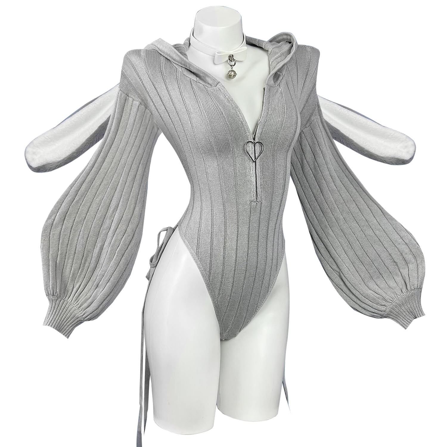 KORURACLUB Cosplay Sexy Bunny Outfit Bodysuit