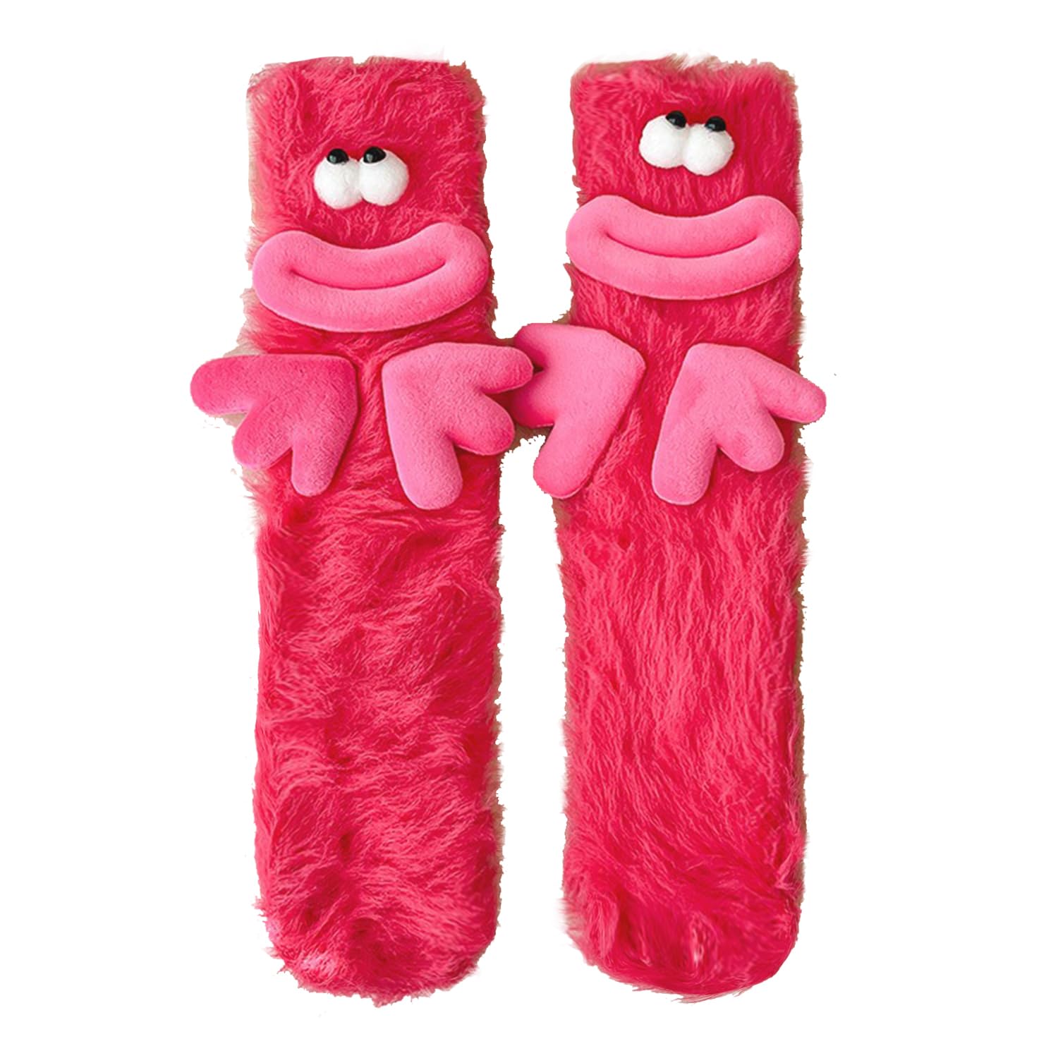 TFTSR Crazy Funny Fuzzy Silly Socks for Kids Women,Girls Fluffy Slipper Novelty Fun Socks,Boy Men Cute Cozy Soft Animal Socks