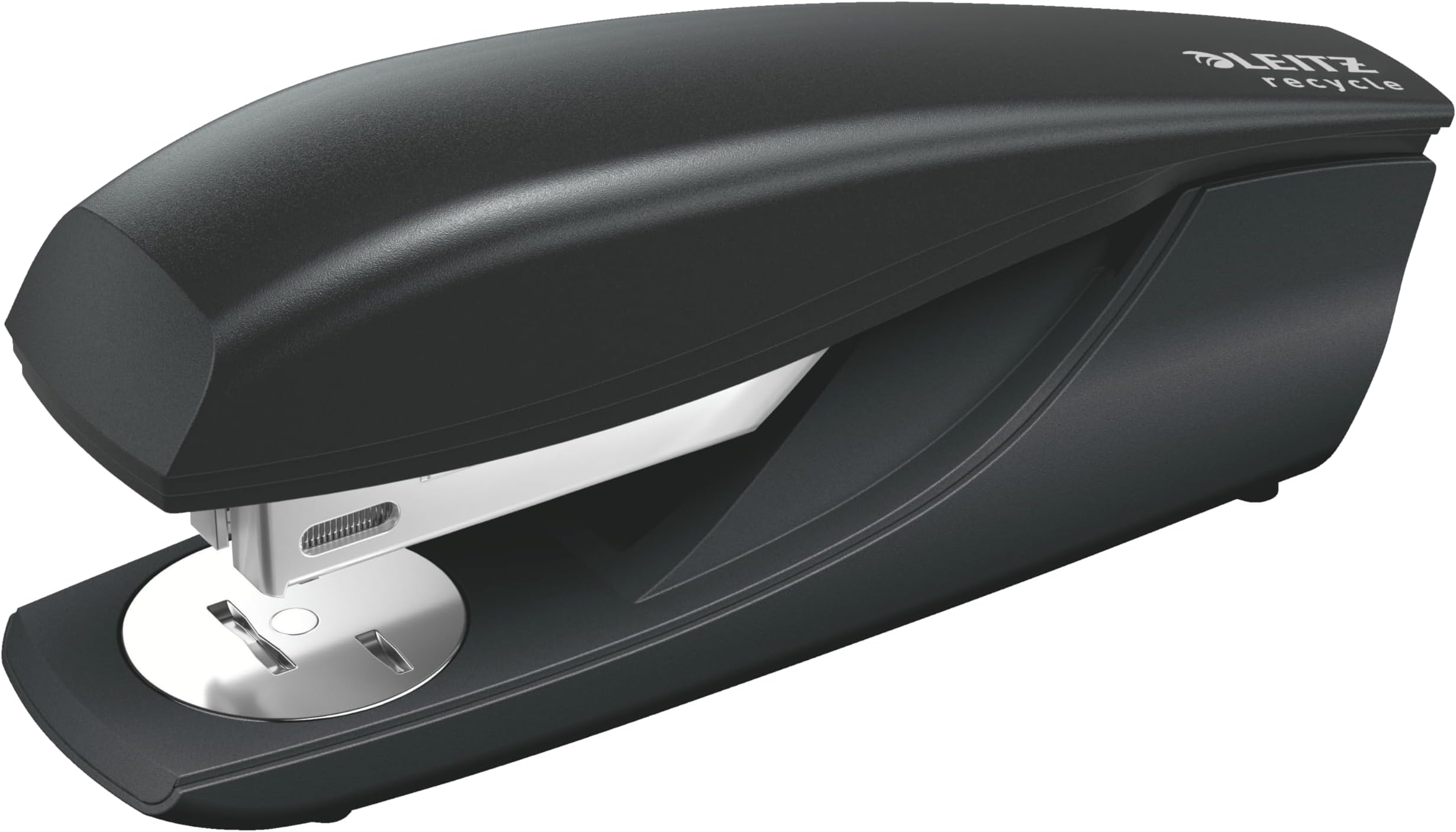 Leitz Stapler, 30 Sheets, Includes Staples, Integrated Staple Remover, 100% Recyclable, Eco Friendly, NeXXt Recycle Range, 56040095, Black