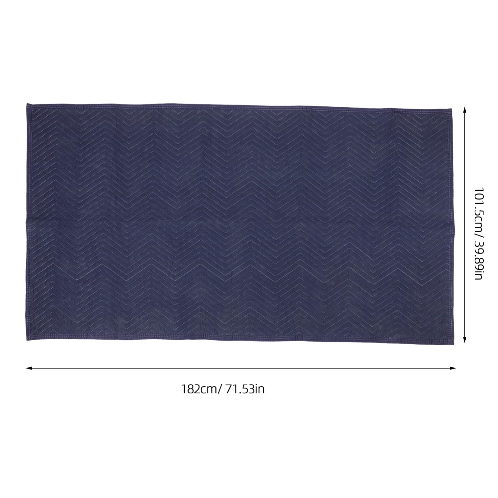 DOITOOL Coperta da Trasloco Imbottita Antiscivolo per Mobili Non Tessuto Blu, Protezione Durante Trasporto e Imballaggio Mobili