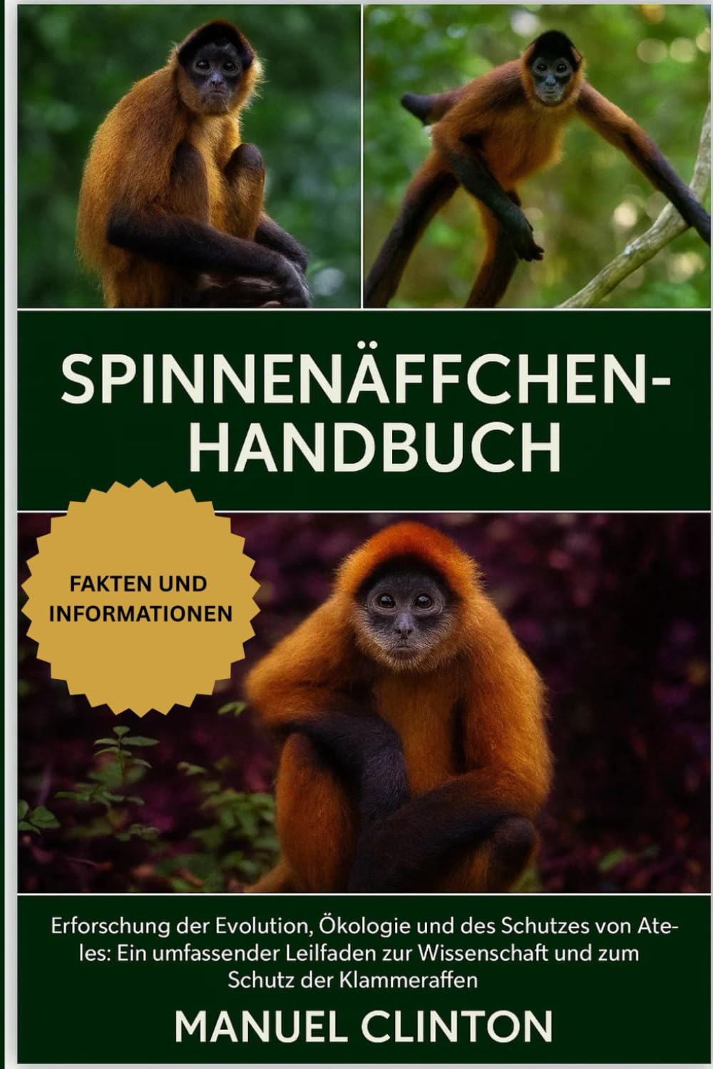 SPINNENMONCHEN-HANDBUCH: Erforschung der Evolution, Ökologie und des Schutzes von Ateles: Ein umfassender Leitfaden zur Wissenschaft und zum Schutz der Klammeraffen