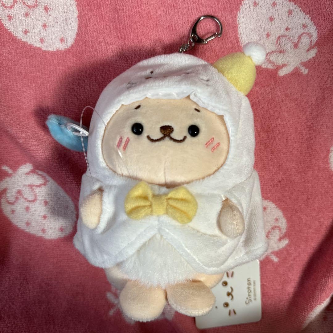 らっこいぬです(*^^*)他の方は購入不可‼ Amazon.co.jp: しろたん らっこいぬキーホルダー ついたん しぇ
