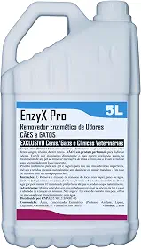EnzyX Pro Removedor Enzimático de Odores para Cães e Gatos, 5L, Profissional