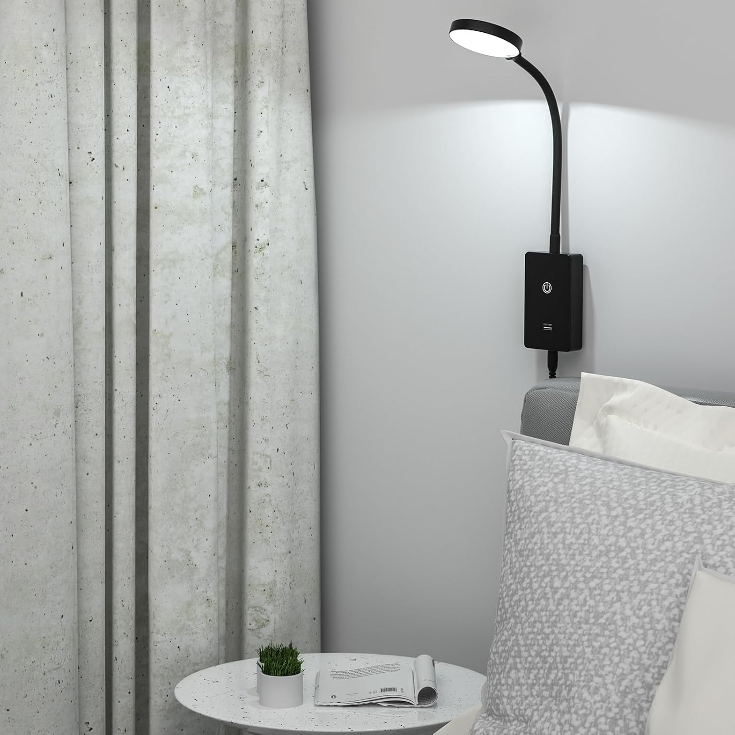 Illuminate Your Nights: The Touch Dimmable LED Wall Mounted Reading Light Review