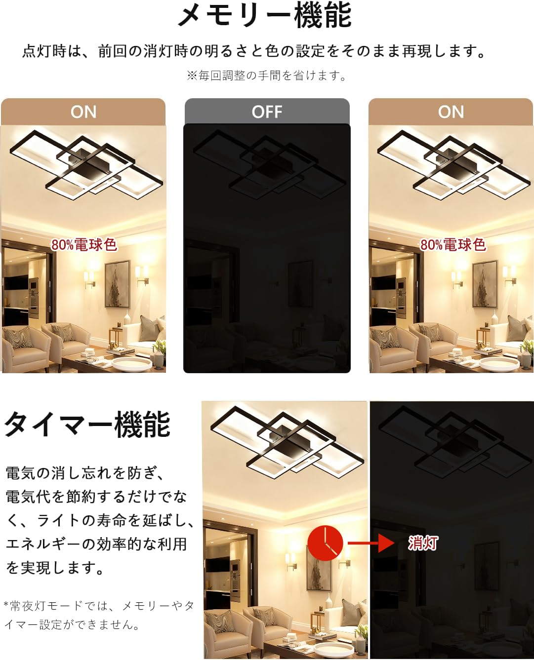 Amazon.co.jp : KOVOL LED シーリングライト 6畳 8畳 10畳 適用