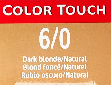 Wella Color Touch 6/0 Dark Blonde Natural 2 oz