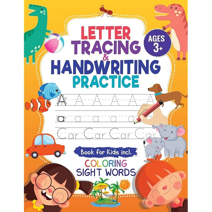 Buy Letter Tracing and Handwriting Practice Book Trace Letters and