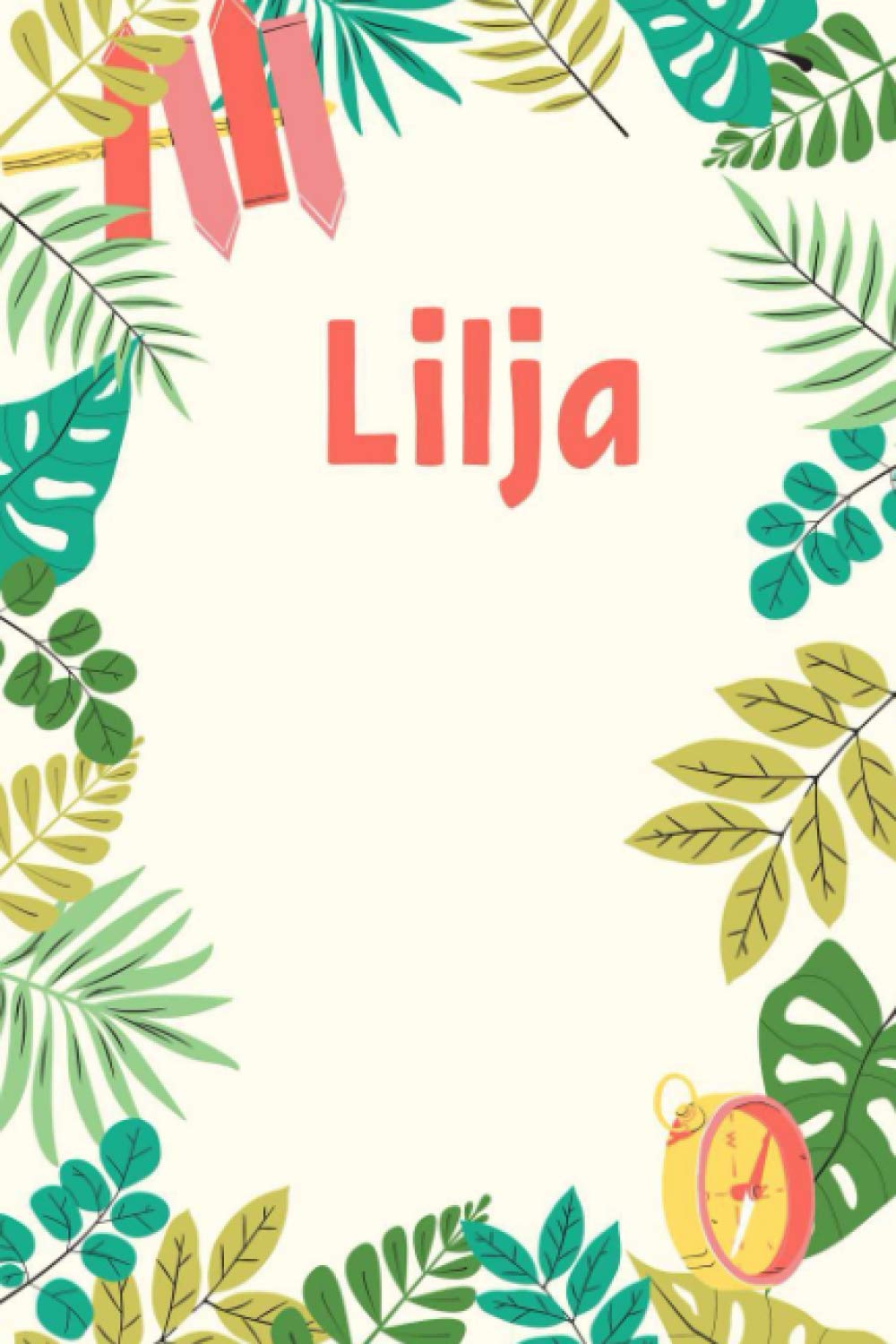 Lilja: Composition Notebook Gift, Lilja name gifts, Personalized Journal Gift for Lilja, Gift Idea for Lilja, 120 Pages