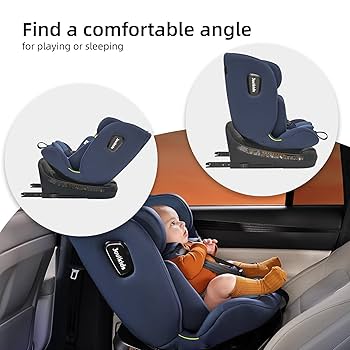 Jovikids Ranger TT ISOFIX 360u00b0 Rotating Car Seat In Black