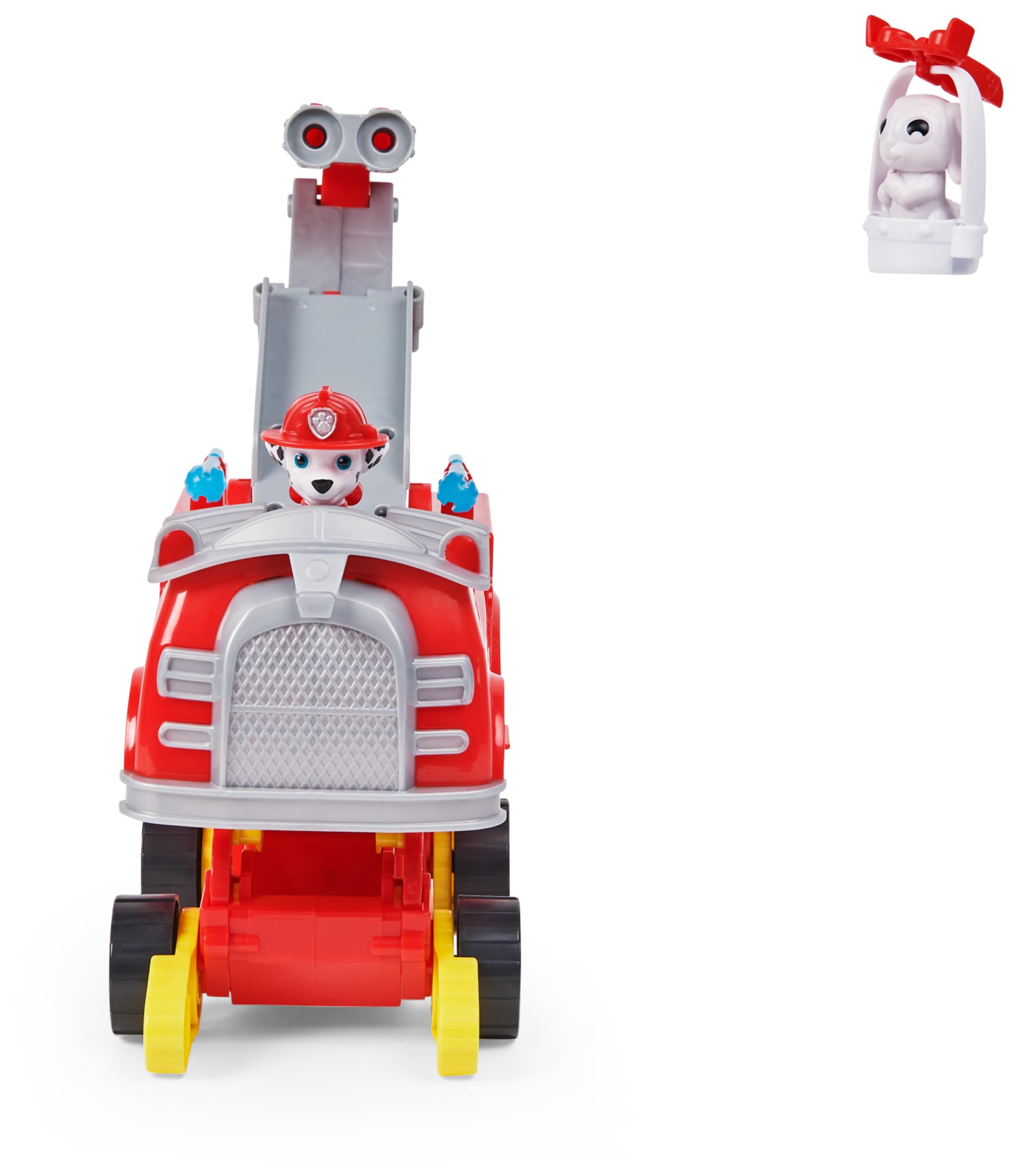 Paw Patrol | Camion dei Pompieri Rise N' Rescue di Marshall | Veicolo trasformabile Personaggio di Marshall e Accessori Inclusi | Giochi Bambini dai 3 Anni in su