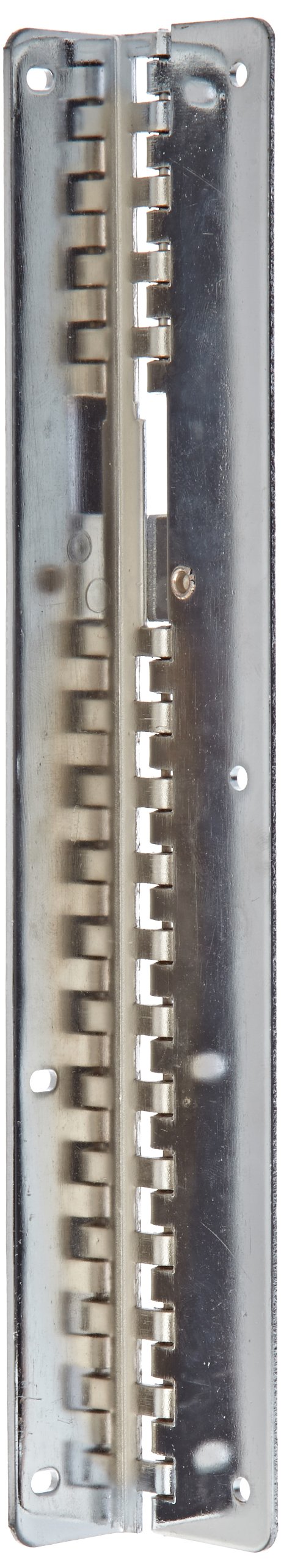 Durham Steel Locking Hinge for Small Slide Racks, 313, 1-7/16" Width x 10" Height, Chrome Plated Finish