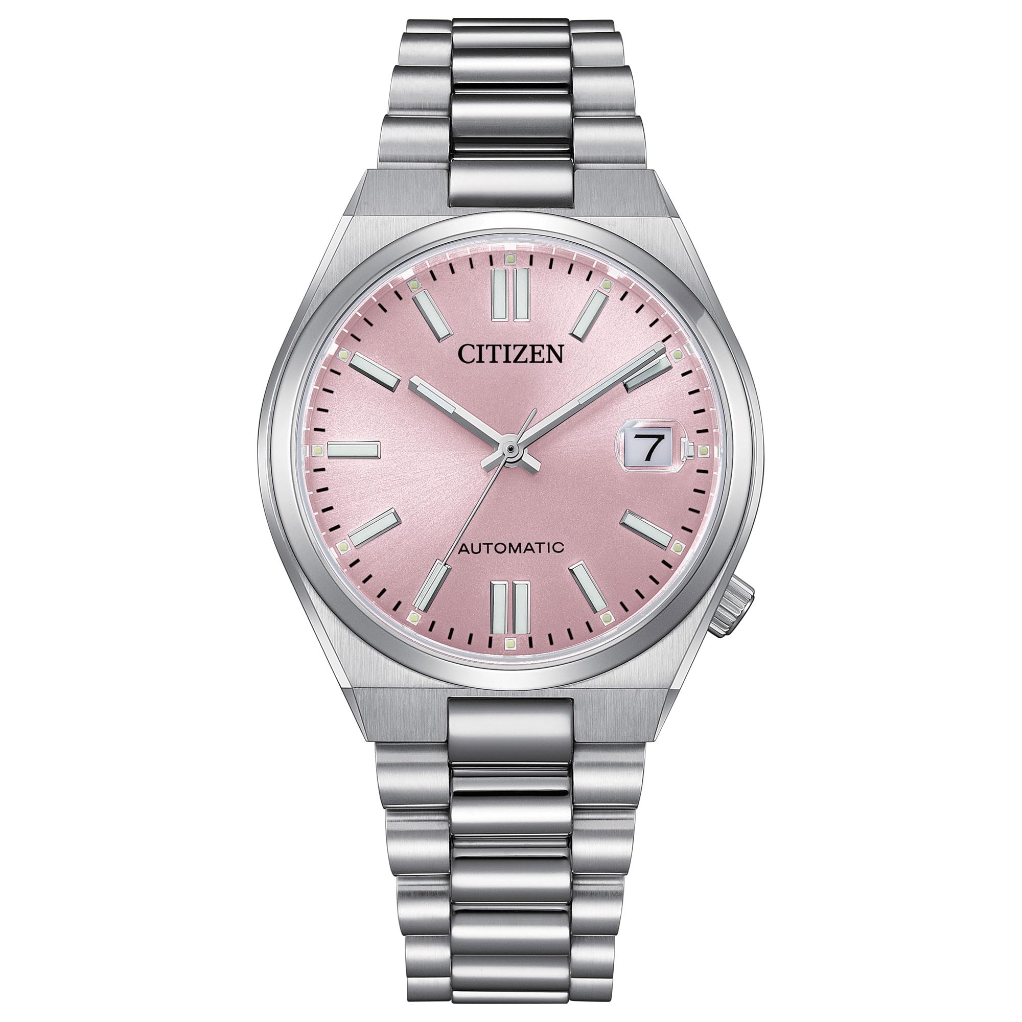Women's Citizen Tsuyosa Automatic Pink Dial & Stainless Steel Bracelet Watch