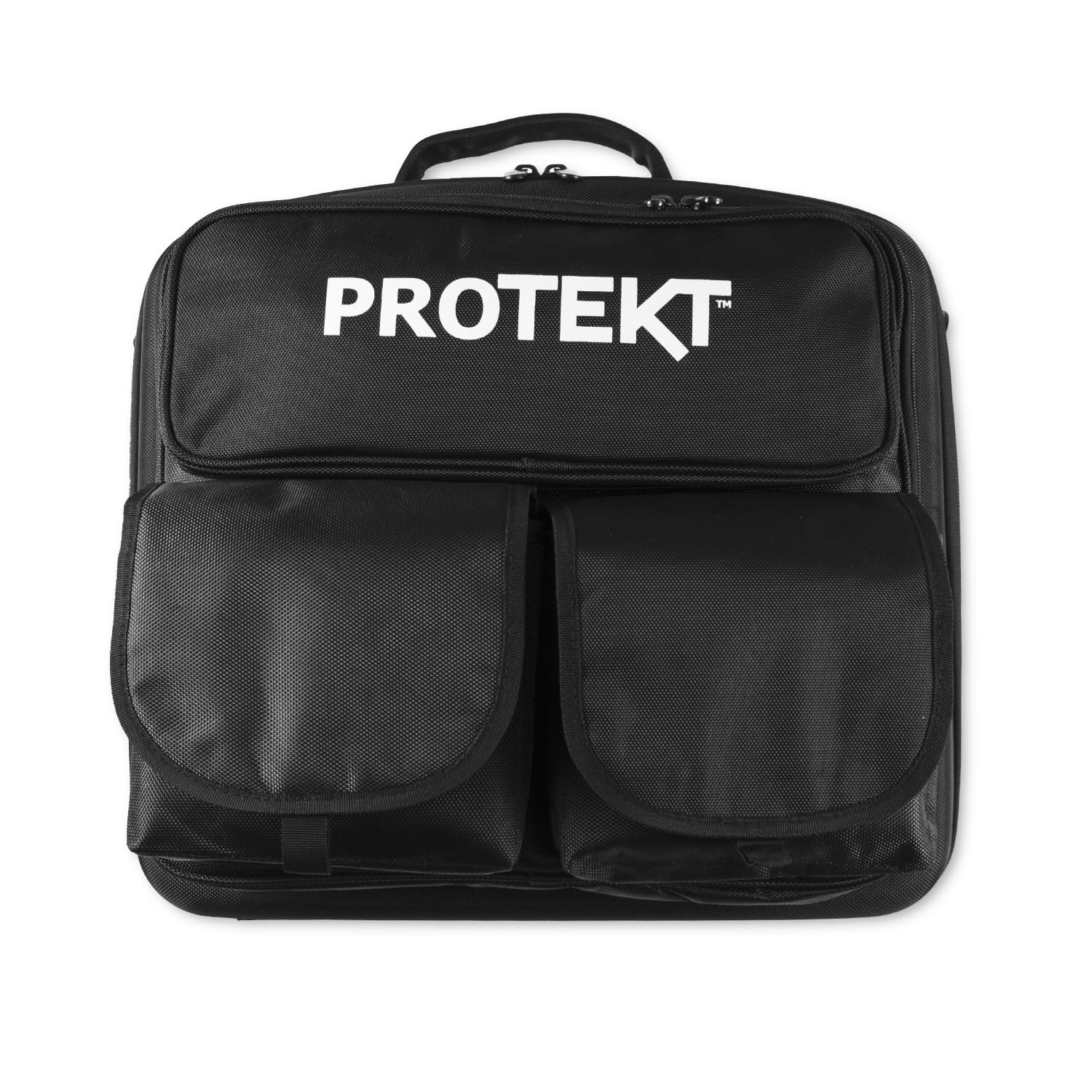 Protekt XDJ-1000 EVA Bag di BXDJ1P DJ Zaino per Mixer Pioneer - con 4 tasche frontali per laptop, cuffie, cavi e accessori essenziali, Nero , 525 x 510 x 165 mm, Borsa per mixer DJ