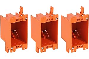 CLOUDY BAY Single Gang Electrical Outlet Box, Your Best Choice for Safe...