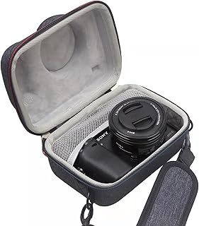 T2BTHRS Hard EVA Case For Sony a5100 case,Sony a6000 case,Sony a6100 case,Sony a6300 case,Sony a6400 case,Sony a6500 case,Sony a6600 case,Sony zv-e10 case Digital Camera