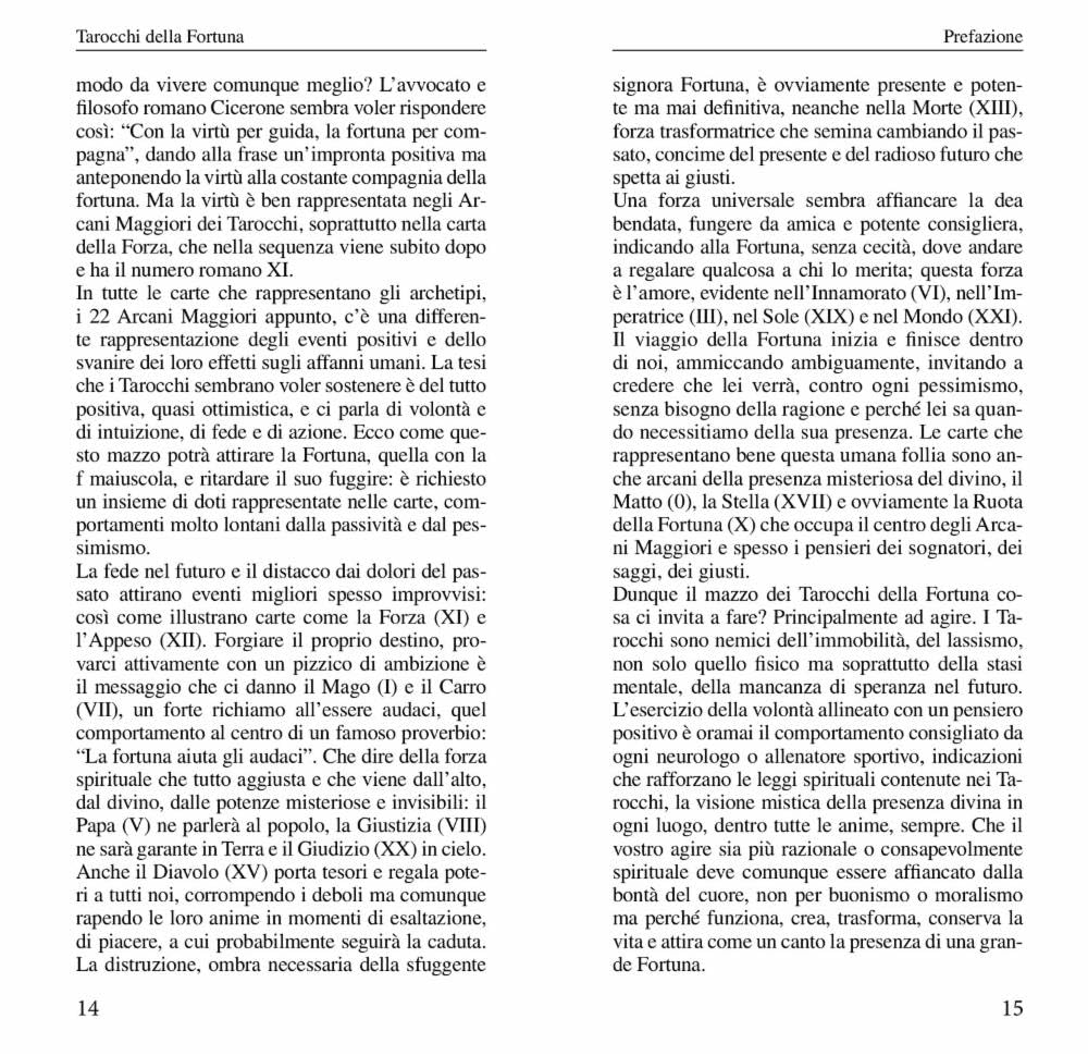 Tarocchi della fortuna. Con 78 Carte