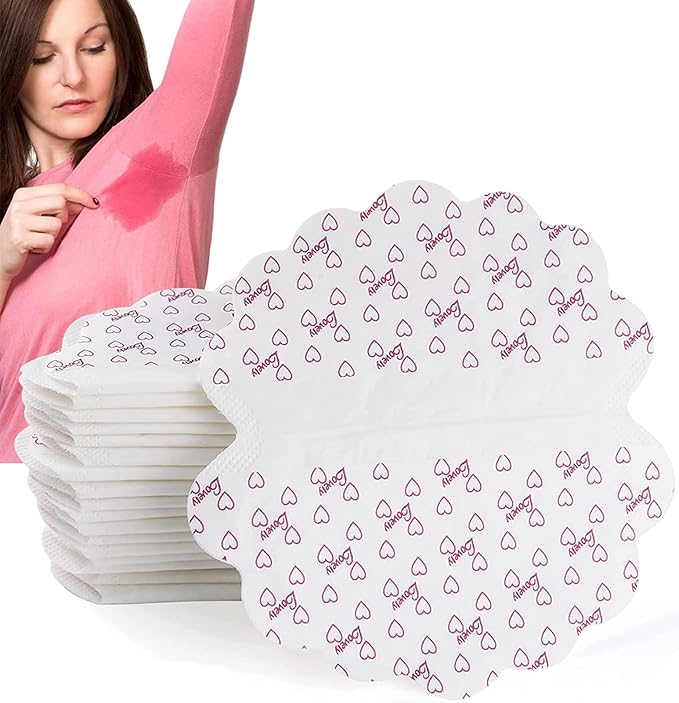 30 PCS Underarm Sweat Pads Armpit Sweat Pads Disposable Sweat Absorbing