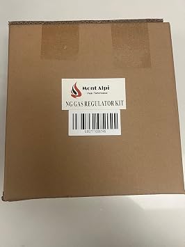 Mont Alpi Propane to Natural Gas Conversion Kit with Regulator and 10 Foot Hose for All MAi805 / MAi400 / MA-957 / Artwood Outdoor Kitchen Islands + Built-in MABi805 and MABi400 Built-in BBQ Grills