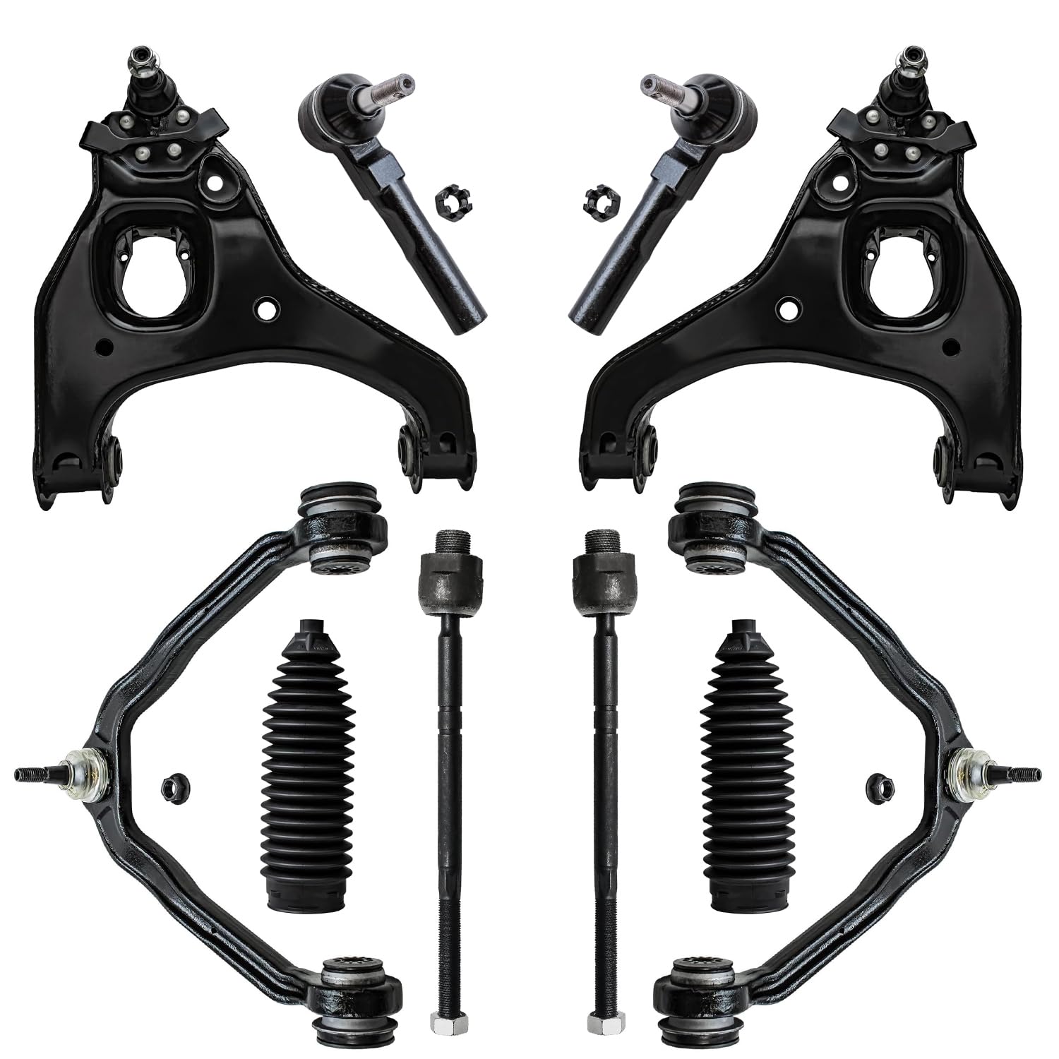 Detroit Axle - RWD 10pc Front End Kit for 1999-2006 Chevy Silverado 1500