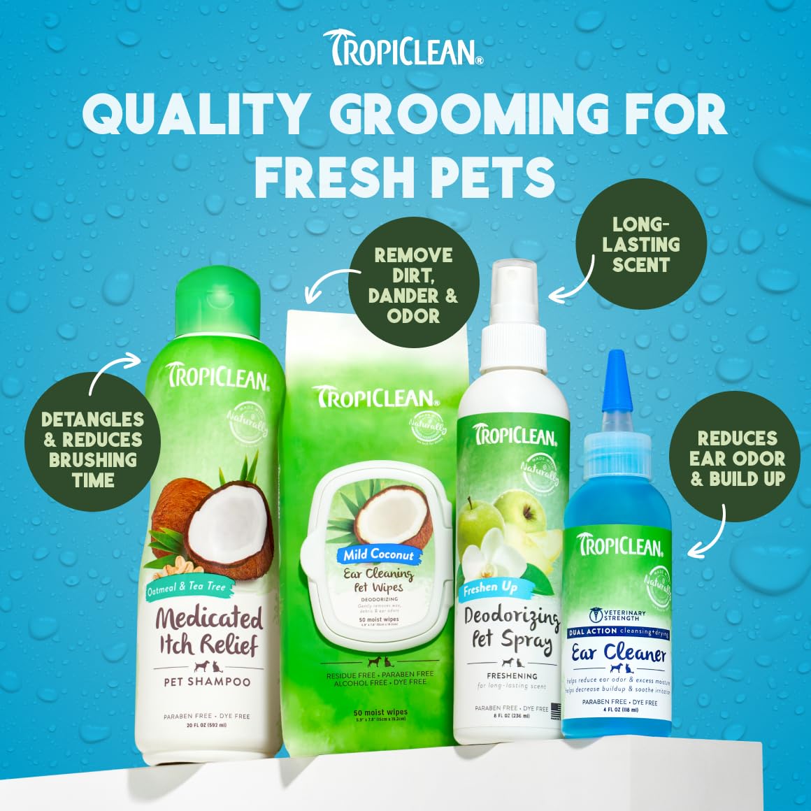Tropiclean środek do czyszczenia uszu dla psów i kotów 118 ml