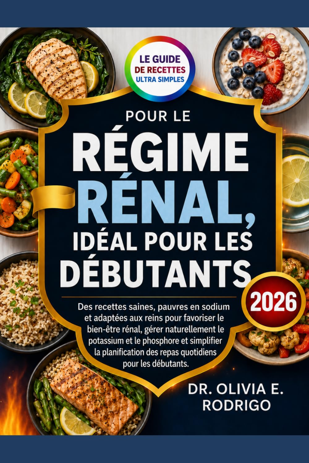 LE GUIDE DE RECETTES ULTRA SIMPLES POUR LE RÉGIME RÉNAL, IDÉAL POUR LES DÉBUTANTS: Des recettes saines, pauvres en sodium et adaptées aux reins pour ... et le phosphore et simplifier la planifica