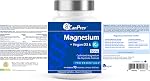 CanPrev - Magnésium + Végétaux D3 & K2, 90 V-Caps 45-Day Approvisionnement - Aide au développement et à l'entretien des os & Dent - Maintenir la fonction immunitaire, la fonction musculaire appropriée & Balance normale des électrolytes