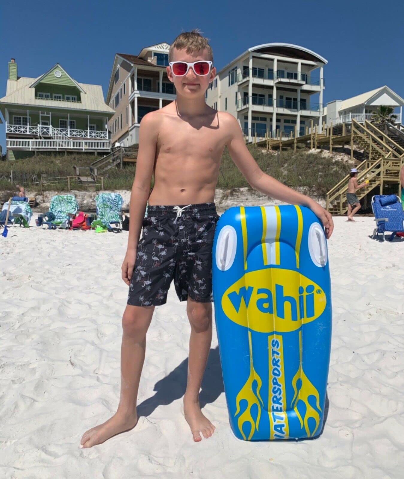 Wahii WaterSlide Inflatable Slider with Handles