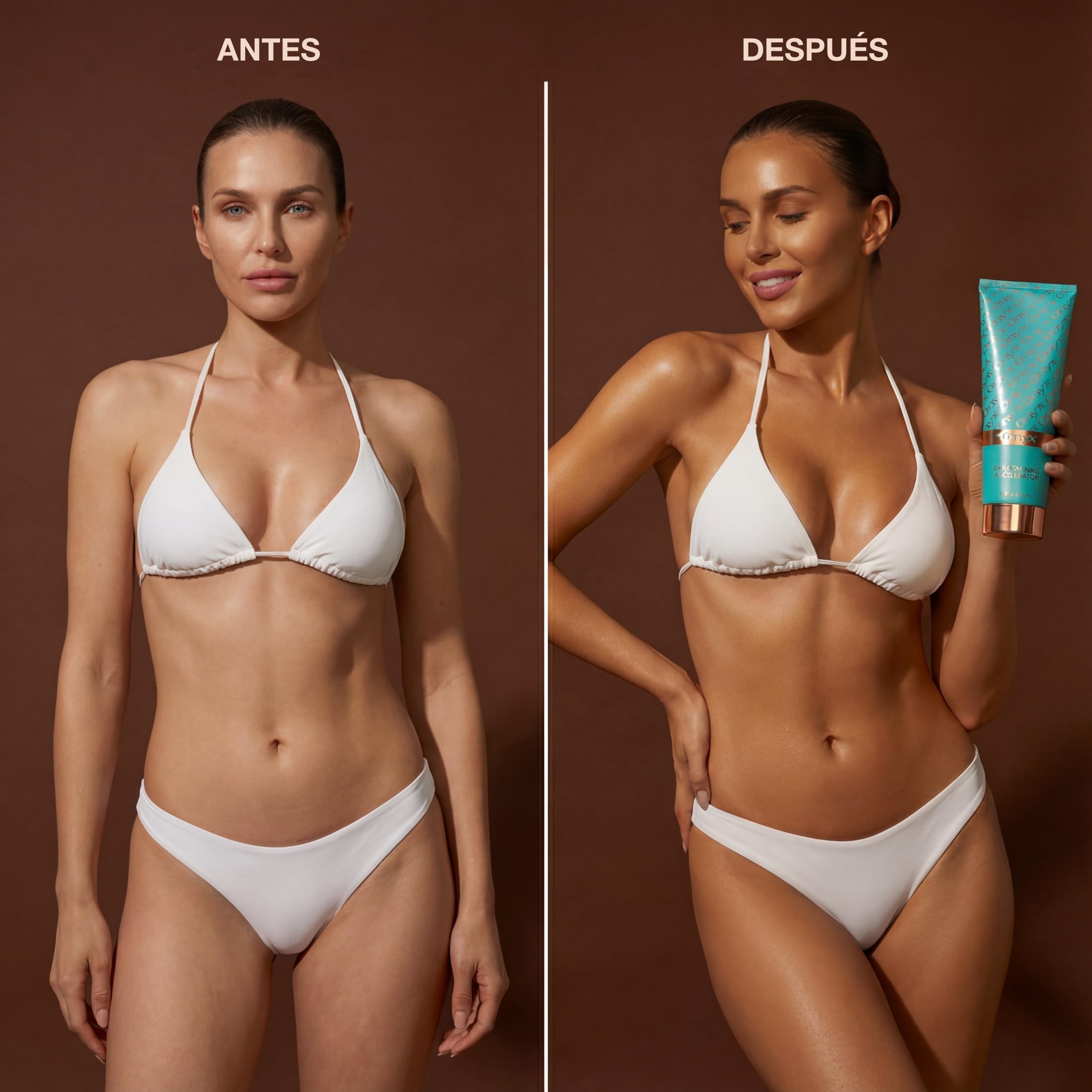 Onyx Dark Tanning Accelerator - Acelerador del Bronceado para uso en Solarium y al Sol - Crema Intensificadora con Tirosina y Aceites Nutritivos para un Bronceado Rápido y Duradero | 251 ml