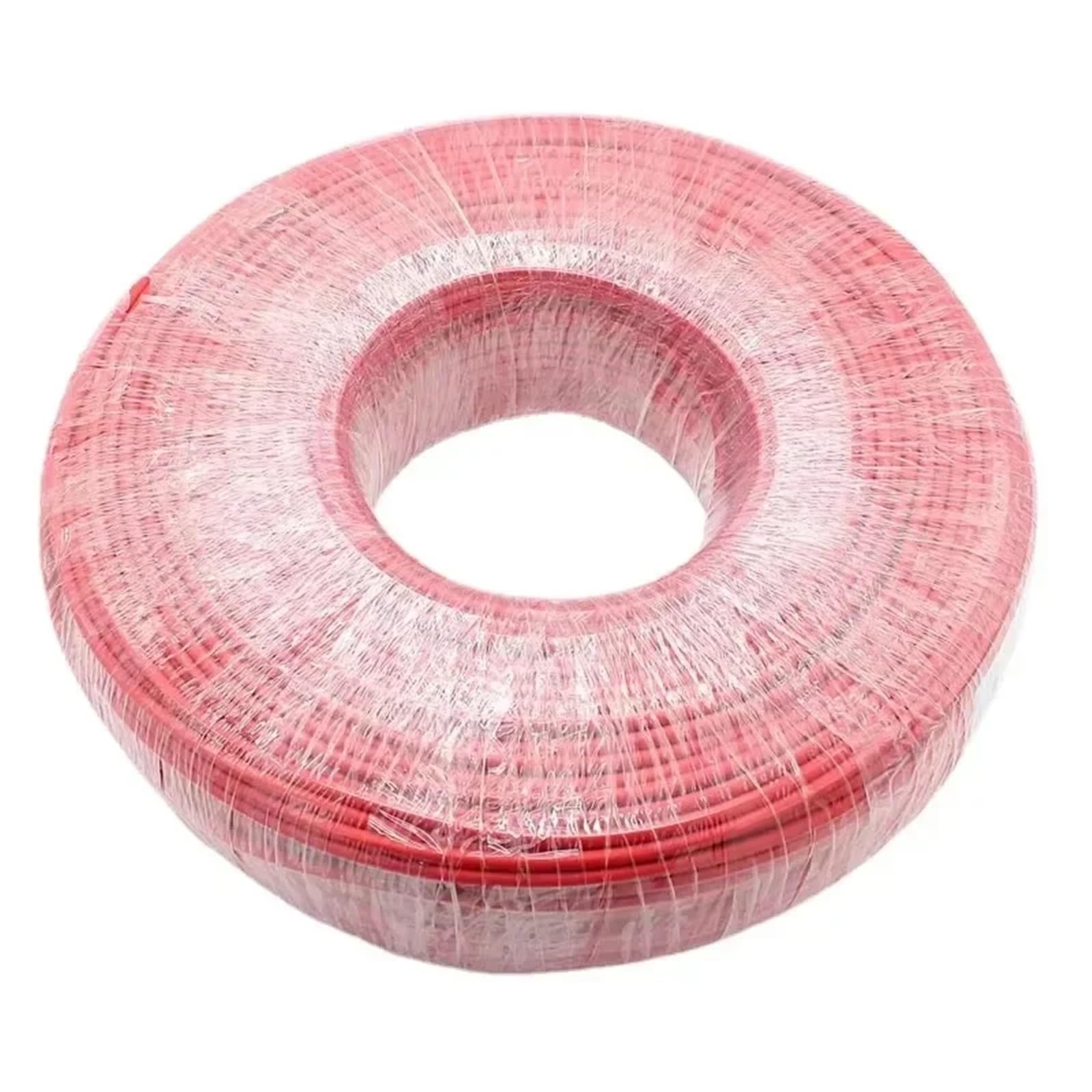 Cable Solar fotovoltaico Positivo y Negativo de 100 Metros, 6 mm², 10 AWG, certificación TUV, Color Negro y Rojo.