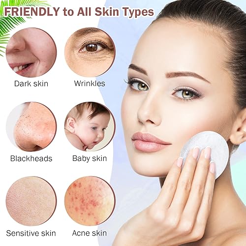 Miniatura 3 de 300 esponjas faciales comprimidas, esponjas faciales naturales para limpieza, almohadillas exfoliantes faciales desechables para esteticistas