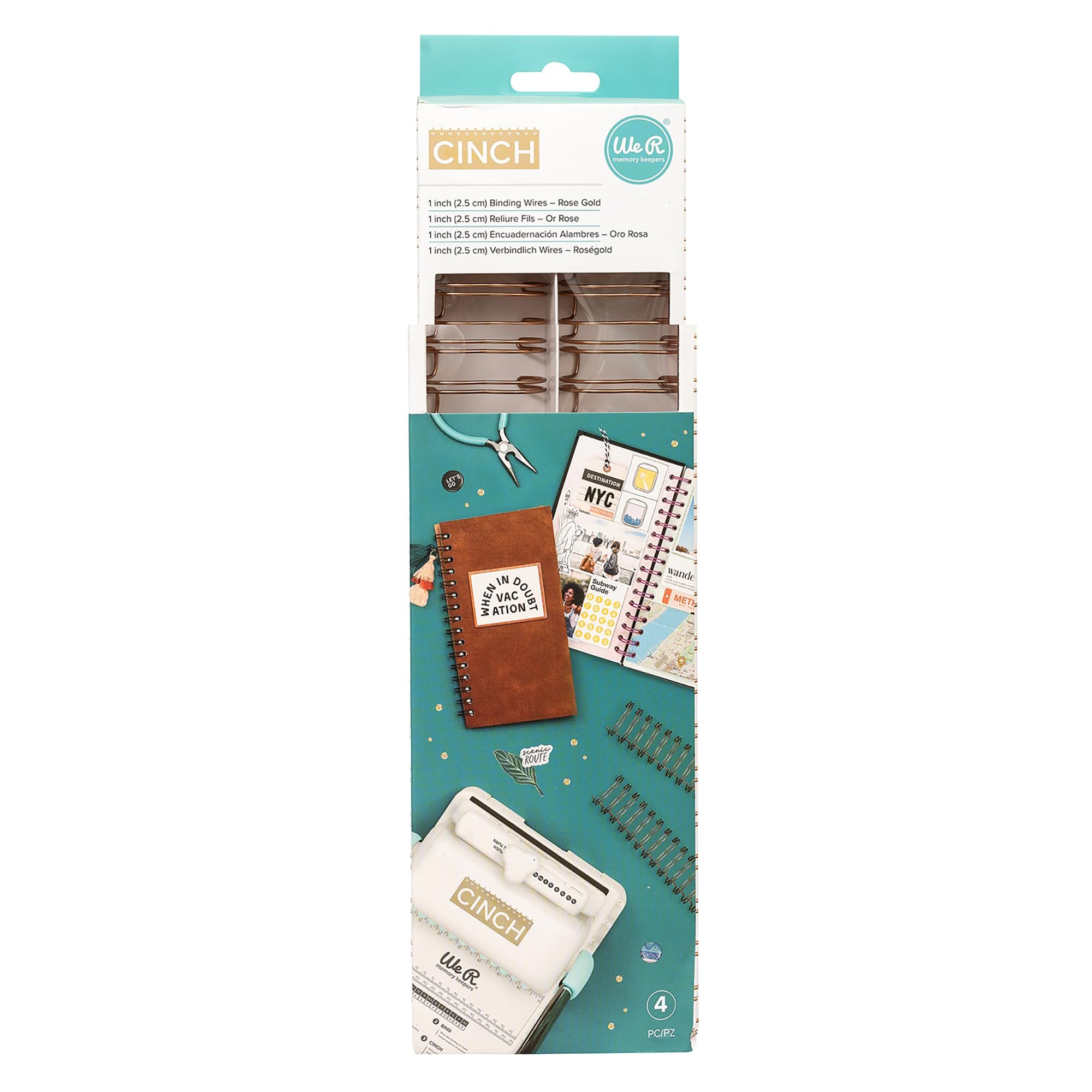 We R Memory Keepers Wire, Rose Gold
