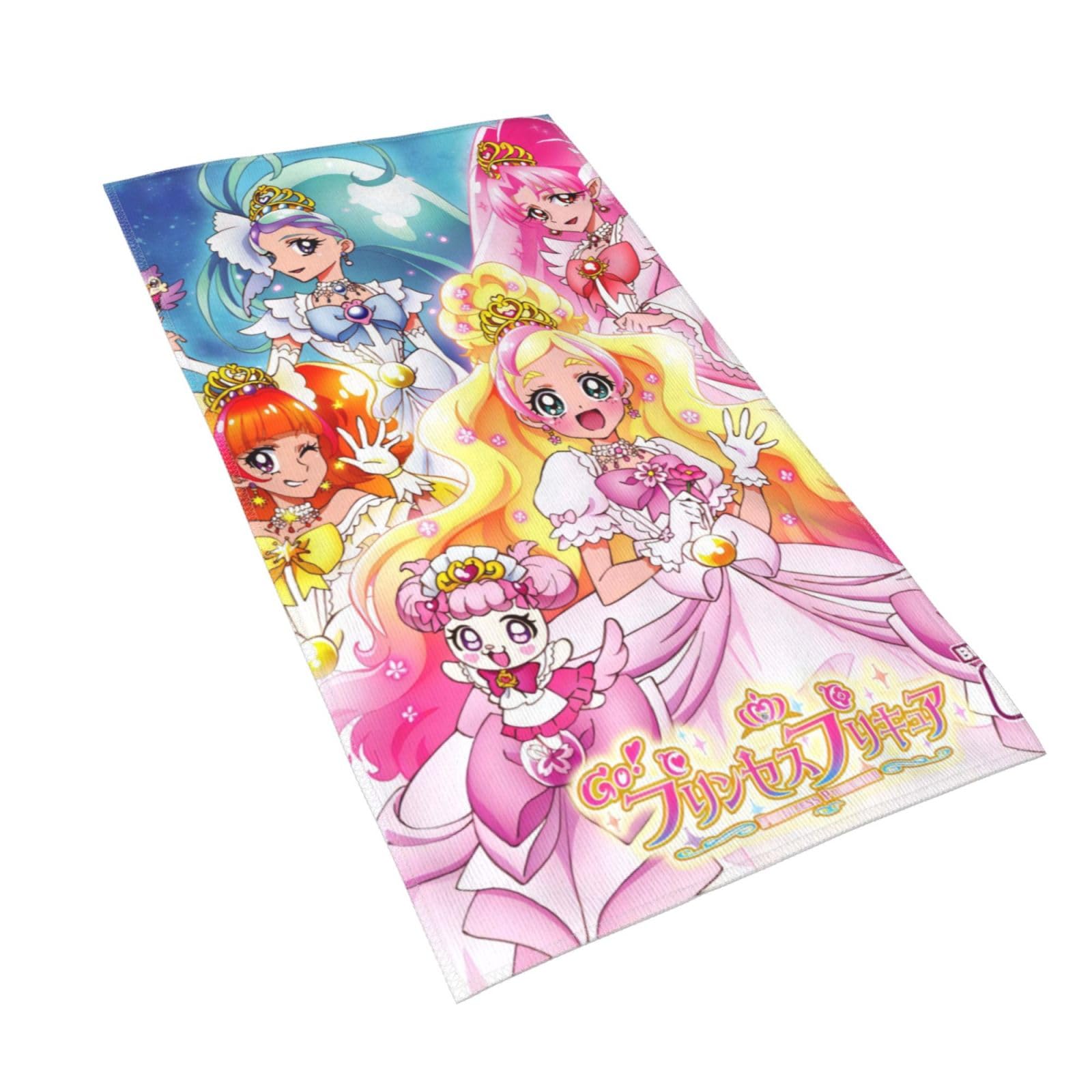 Amazon｜Go！プリンセスプリキュア (1) 人気 フェイスタオル ビーチ