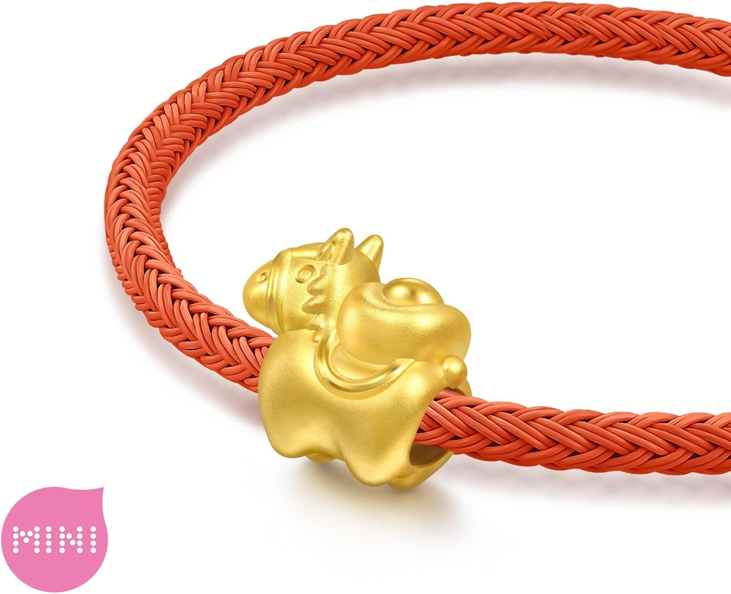 CHOW SANG SANG 999 Gold Charme Auspicious Charm Bracelet for Women & Men 17cm 95878C