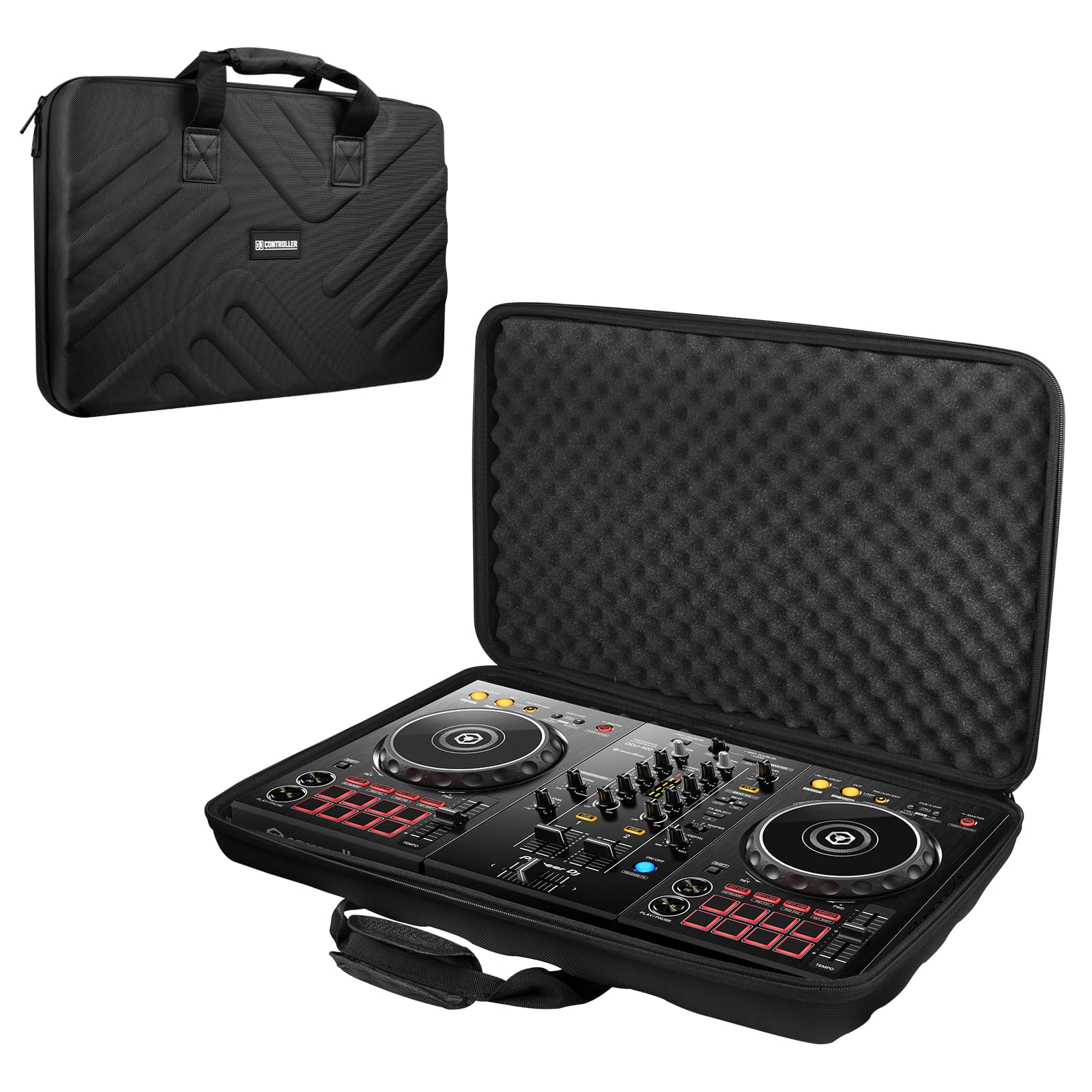 DJ Case Fits Pioneer DJ Controller DDJ-FLX4/DDJ-400/DDJ-200/DDJ-SB3