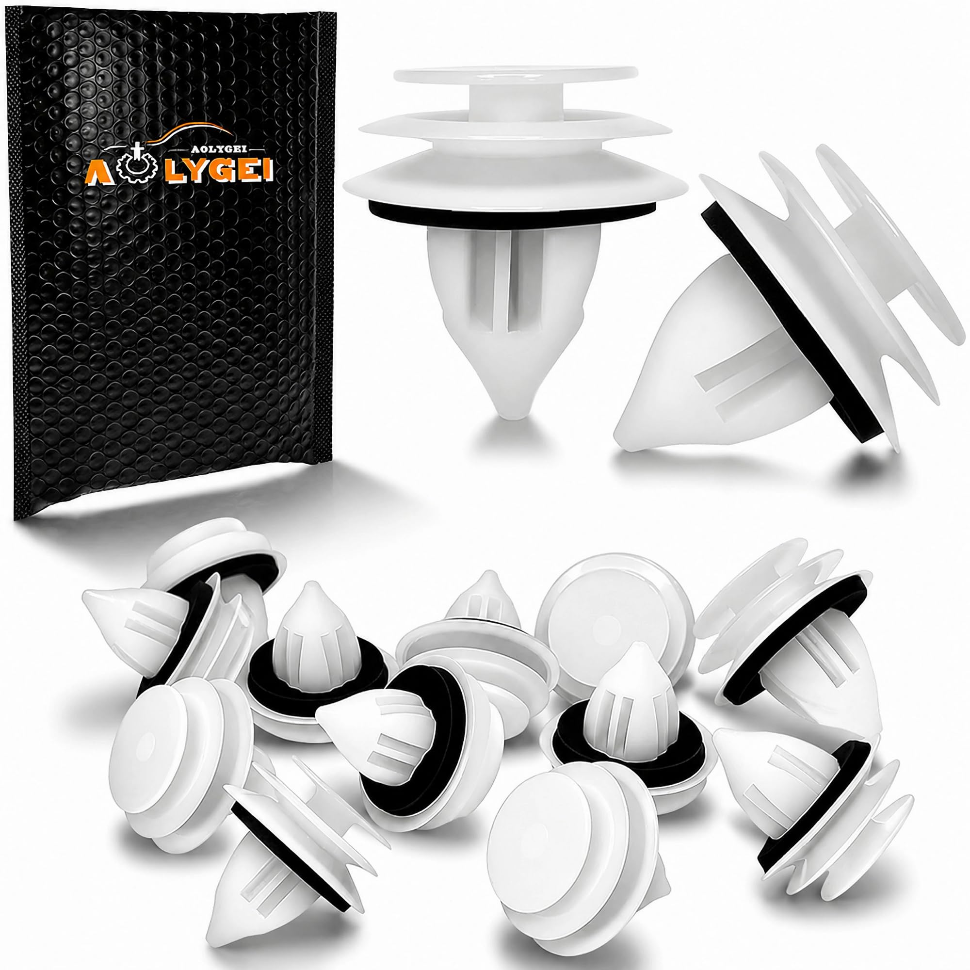 AOLYGEI 30PCS Door Trim Panel Clip with Sealer | Compatible with