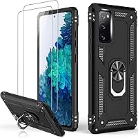 Vista 30 de LUMARKE Funda para Galaxy S10+ Plus, pasa 16 pies, probada en caídas con anillo magnético y soporte, compatible con soporte de montaje de automóvil