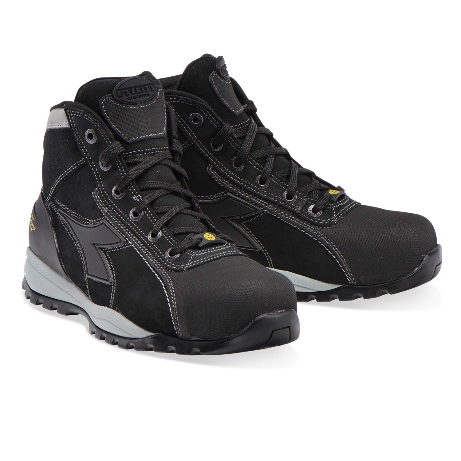 Utility Diadora Glove Net Mid PRO S3 HRO Sra ESD, Mocassino da Uomo
