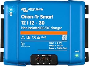 Victron Energy Orion-Tr Smart DC-DC Charging Booster (Bluetooth) - 12/12 V, 30 Amp, 360 Watt - Battery Charger for Double Battery Systems - Not Insulated