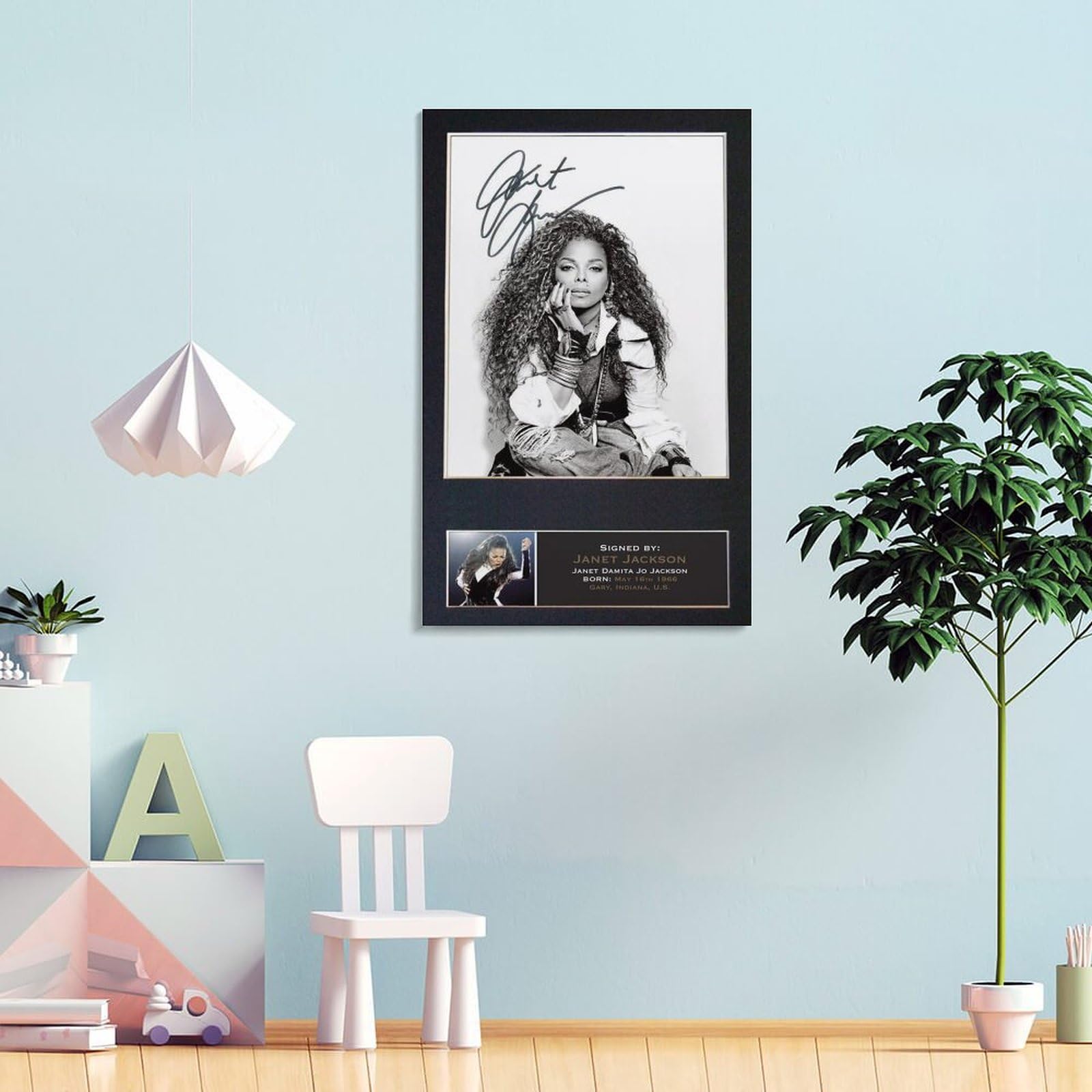 Amazon.com: IVNE HY5V Janet Jackson 3 Canvas Poster Wall